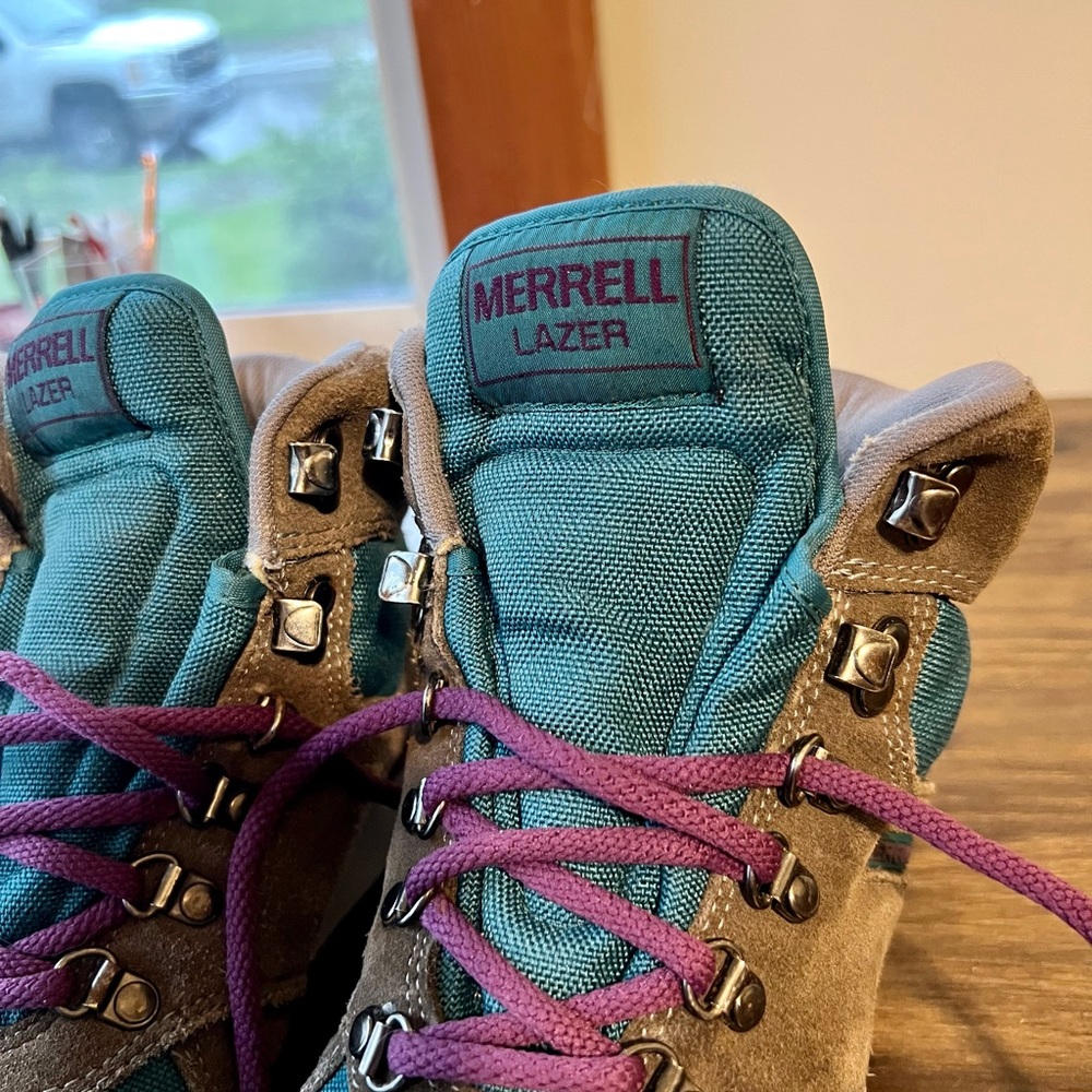 merrell lazer hiking boots